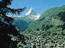 Zermatt s a Materhorn nyron :-)